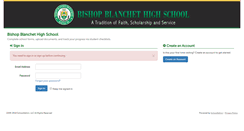 Desktop Screenshot of bishopblanchet.schooladminonline.com