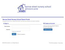 Tablet Screenshot of barrowstreet.schooladminonline.com